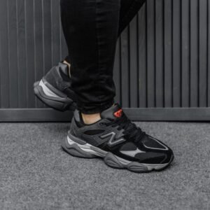 Кроссовки Мужские New Balance 9060 Grey Black Термо