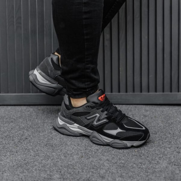 Кроссовки Мужские New Balance 9060 Grey Black Термо
