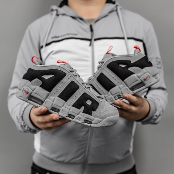 Кроссовки Мужские Nike Air More Uptempo LOW Grey