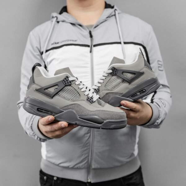 Кроссовки Мужские Nike Air Jordan 4 Retro Grey