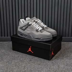 Кроссовки Мужские Nike Air Jordan 4 Retro Grey