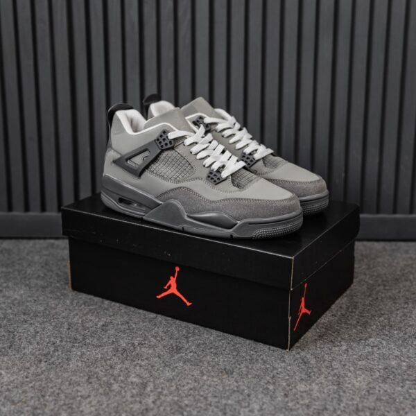 Кроссовки Мужские Nike Air Jordan 4 Retro Grey