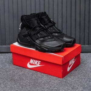 Кроссовки мужские Nike Huarache Gripp zip Black