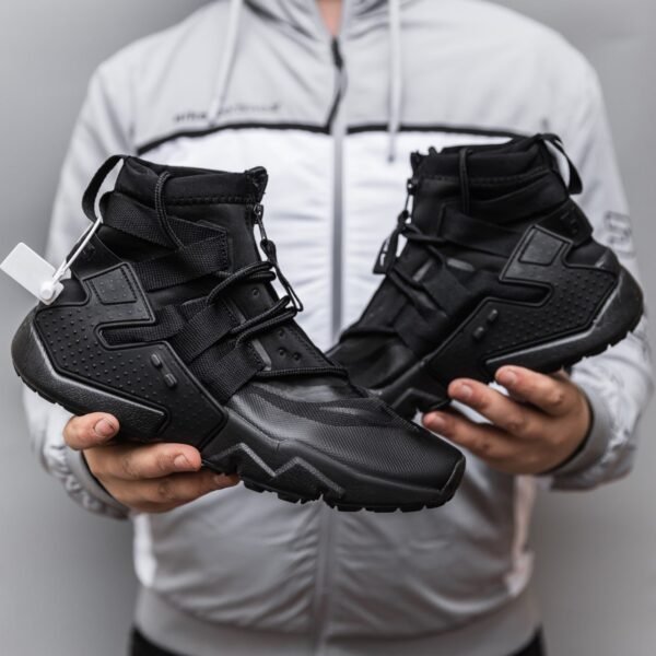 Кроссовки мужские Nike Huarache Gripp zip Black