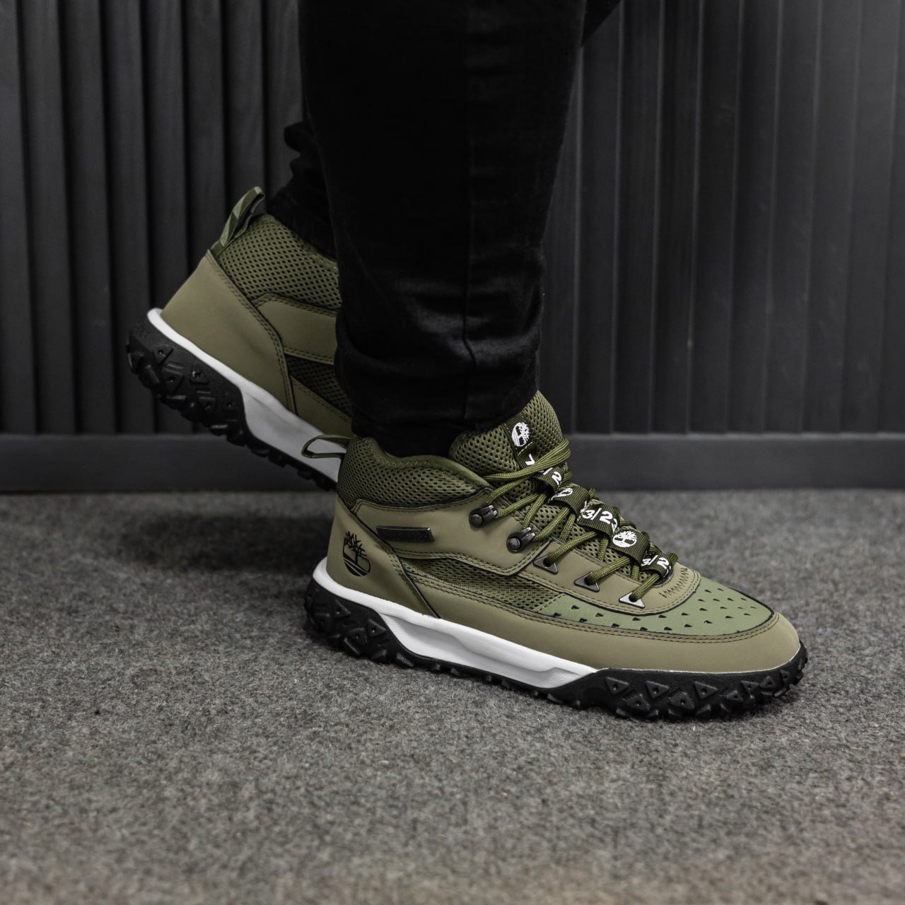 Мужские Зимние Ботинки Timberland Green Stride Motion 6 Waterproof Mid Мужские Зимние Ботинки Timberland Green Stride Motion 6 Waterproof Mid
