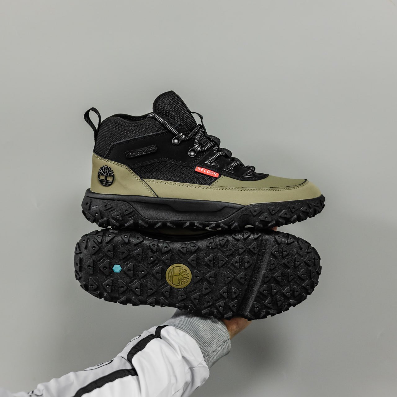 Мужские Зимние Ботинки Timberland Green Black Stride Motion 6 Waterproof Mid Мужские Зимние Ботинки Timberland Green Black Stride Motion 6 Waterproof Mid