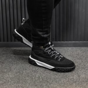 Мужские Зимние Ботинки Timberland GreenStride Motion 6 Waterproof Mid Black White
