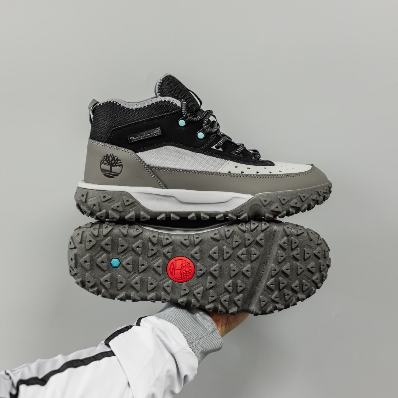 Мужские Зимние Ботинки Timberland GreenStride Motion 6 Waterproof Mid Grey Black Мужские Зимние Ботинки Timberland GreenStride Motion 6 Waterproof Mid Grey Black