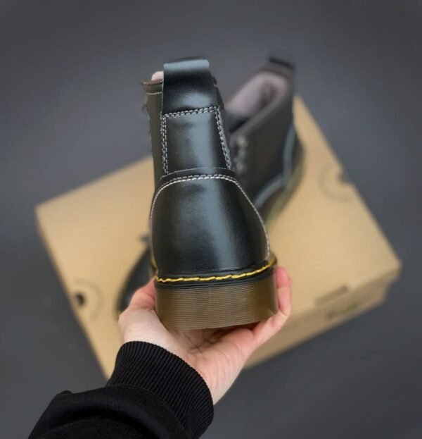 Ботинки Dr. Martens 101 Smooth Black Хутро