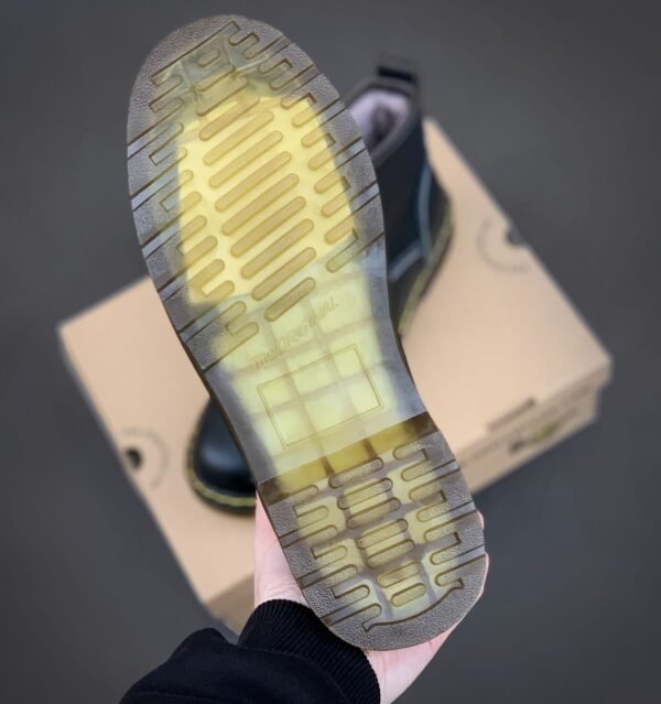 Ботинки Dr. Martens 101 Smooth Black Хутро