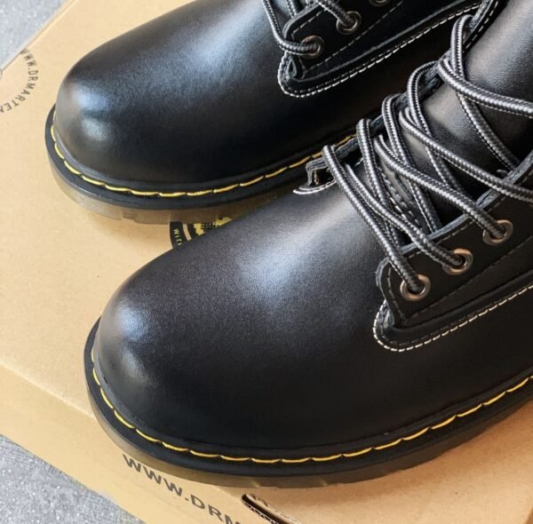 Ботинки Dr. Martens 101 Smooth Black Хутро
