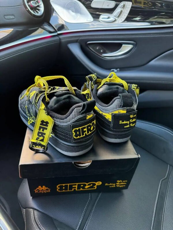 Кроссовки Kappa Fatty Black Yellow
