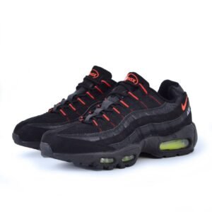 Кроссовки Nike Air Max 95 Black Orange Logo