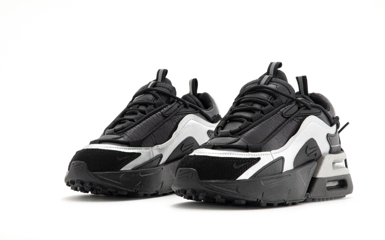 Кроссовки Nike Air Max Furyosa Black White Кроссовки Nike Air Max Furyosa Black White