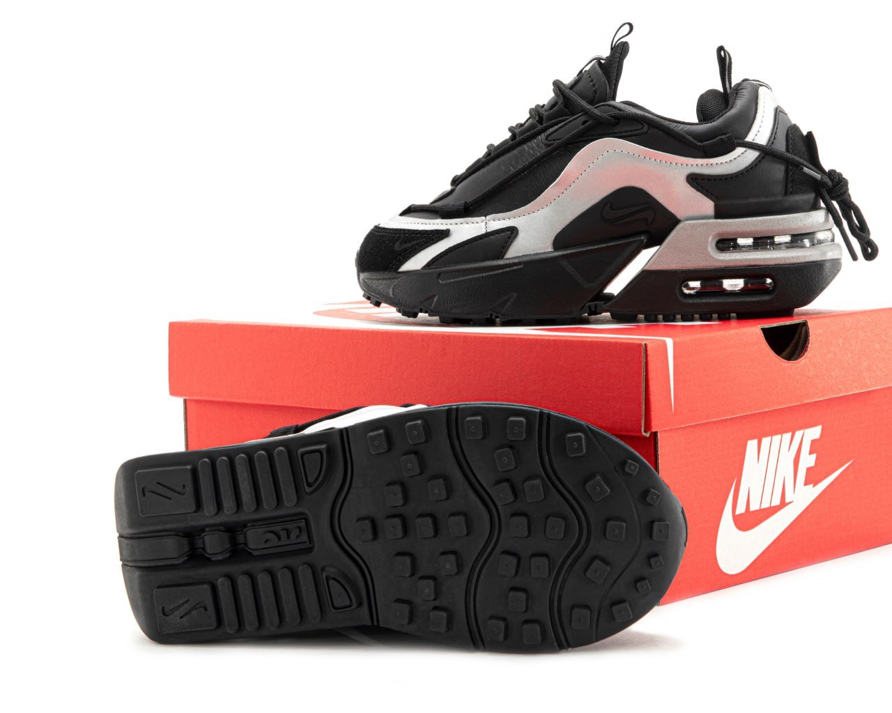 Кроссовки Nike Air Max Furyosa Black White Кроссовки Nike Air Max Furyosa Black White