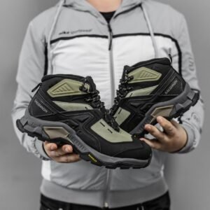 Ботинки Мужские Salomon GTX Black Green