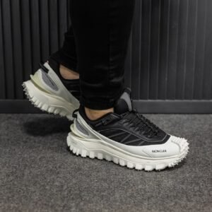 Кроссовки Мужские Moncler Trail Drip Gore-Tex White Black