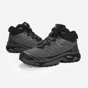 Кроссовки Мужские Salomon XT-4 Gray Fur Зимние