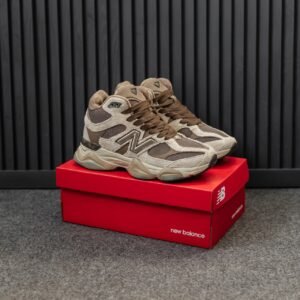 Кроссовки Мужские New Balance 9060 Высокие Зимние brown