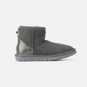 Женские Зимние UGG MINI GREY LACQUER