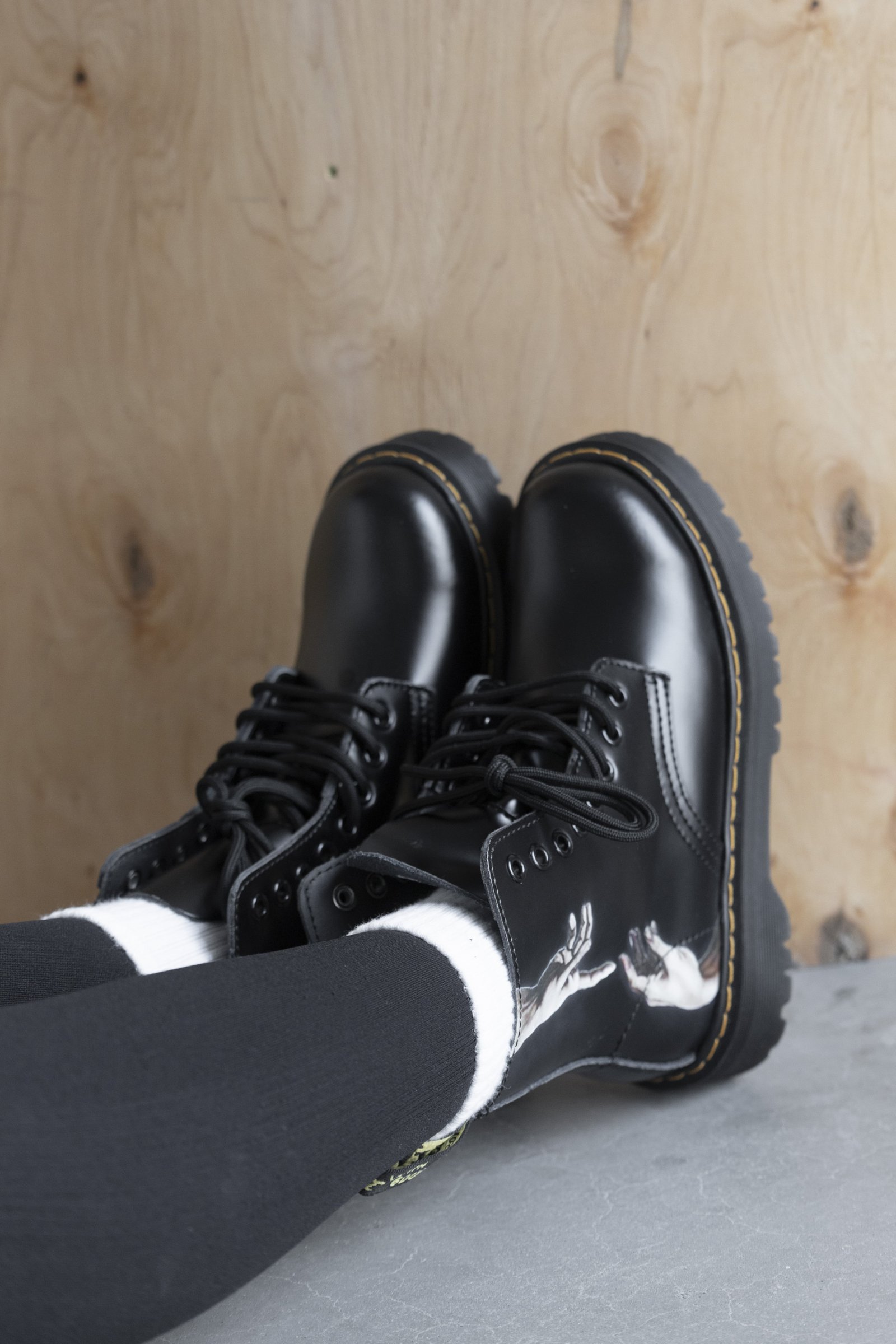 Dr Martens Jadon Black Сreation of Adam (8) Dr.Martens Jadon Black Сreation of Adam