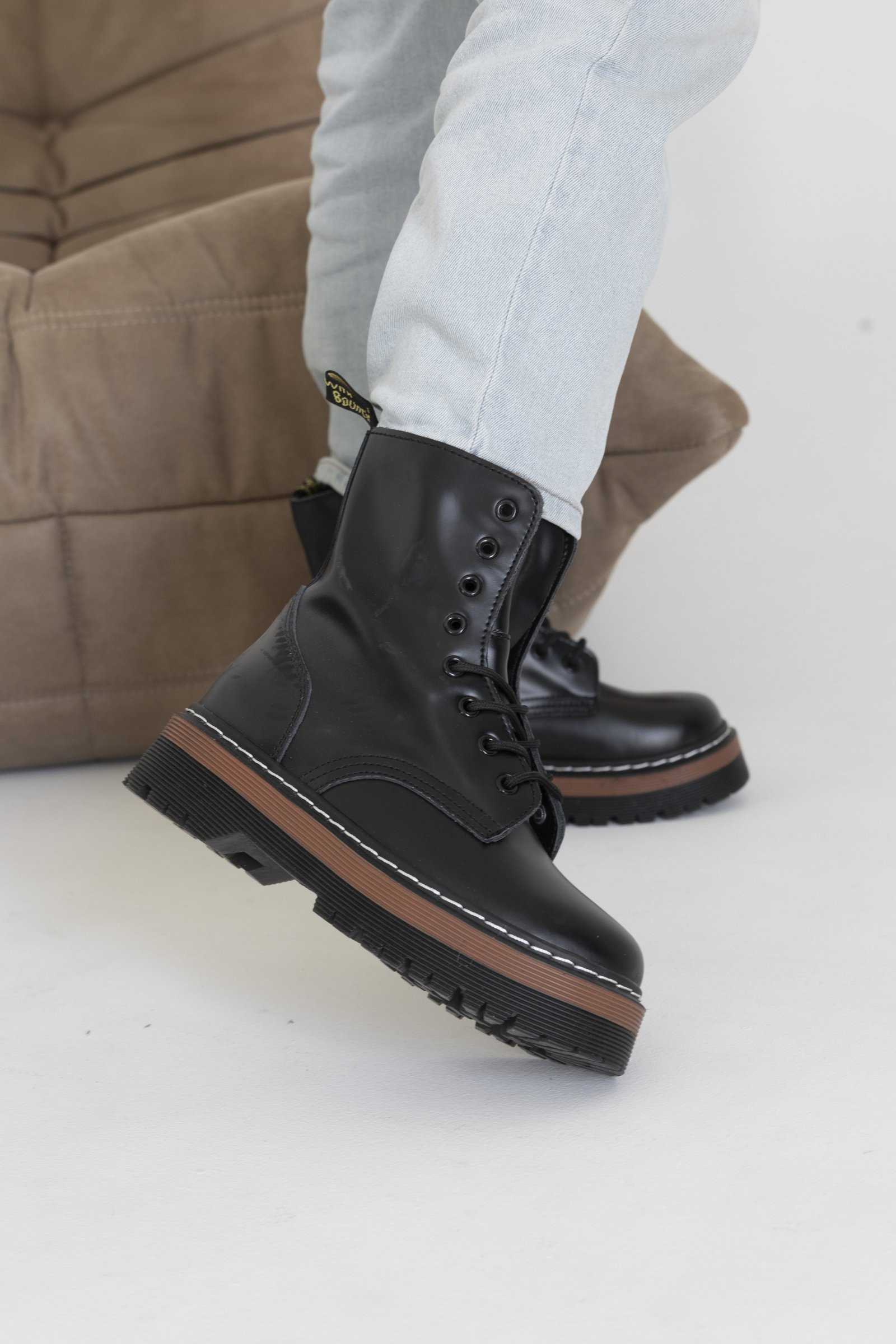 Dr.Martens Jadon Black Brown (5) Dr.Martens Jadon Black Brown