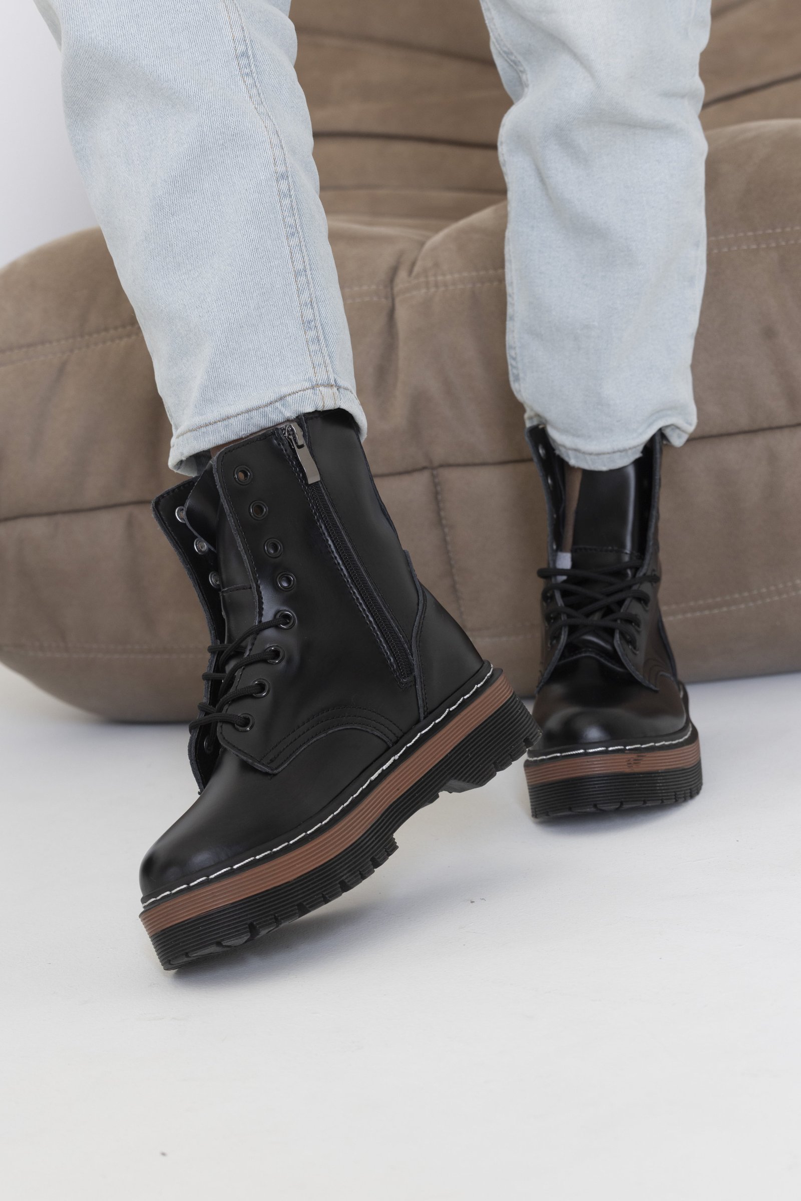 Dr.Martens Jadon Black Brown (6) Dr.Martens Jadon Black Brown