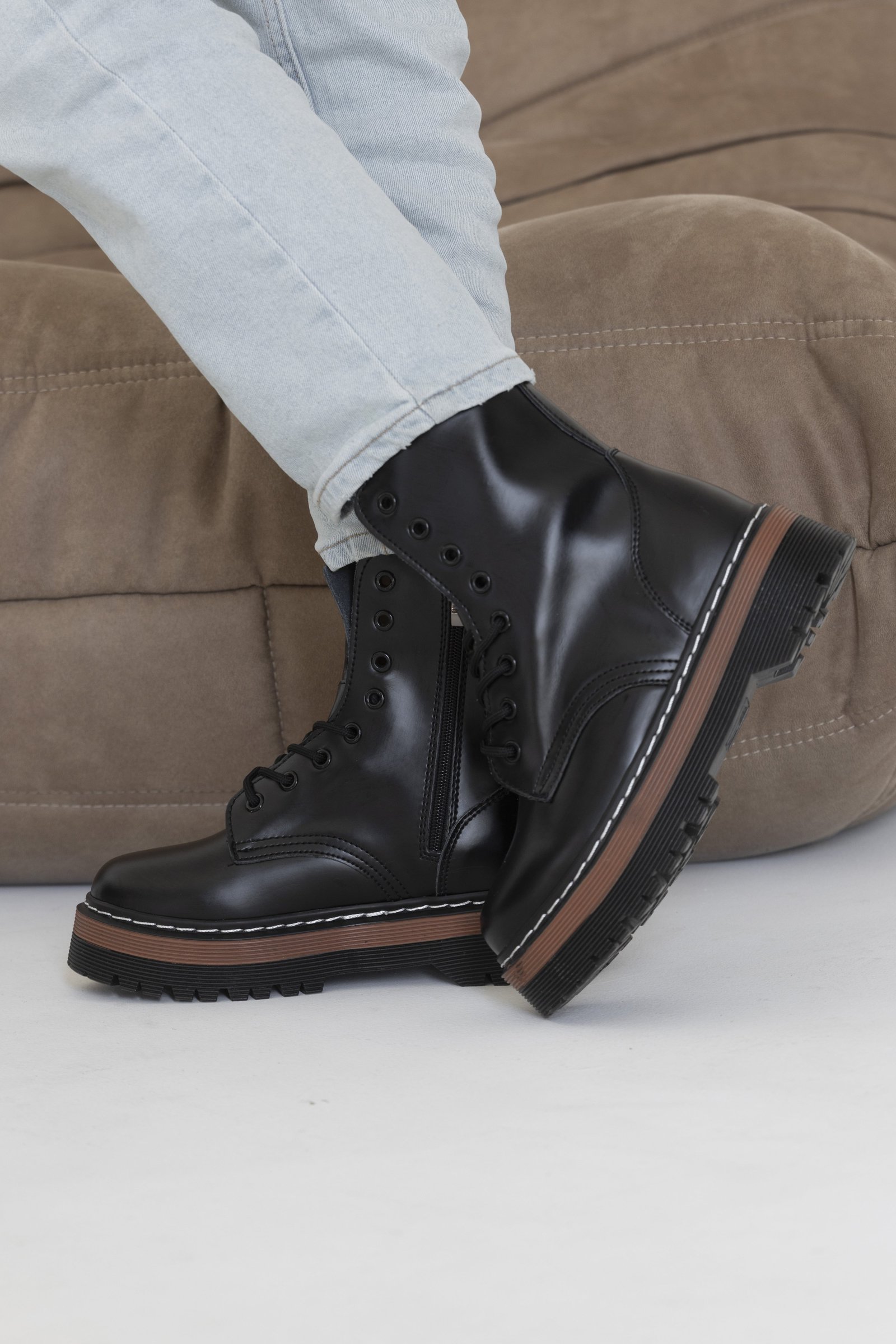 Dr.Martens Jadon Black Brown (7) Dr.Martens Jadon Black Brown