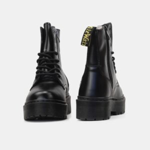 Dr.Martens adon All Black Fur Zip