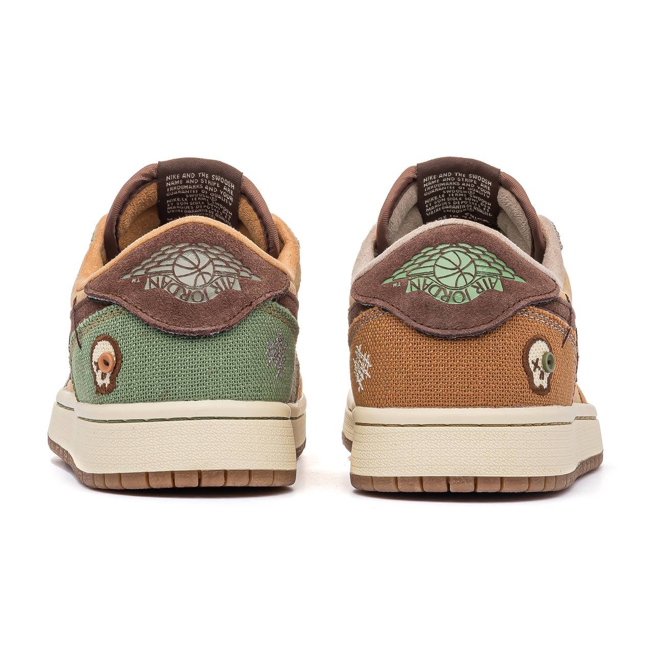 Nike Air Jordan 1 Retro Low OG Zion Williamson Voodoo (4) Nike Air Jordan 1 Retro Low OG Zion Williamson Voodoo