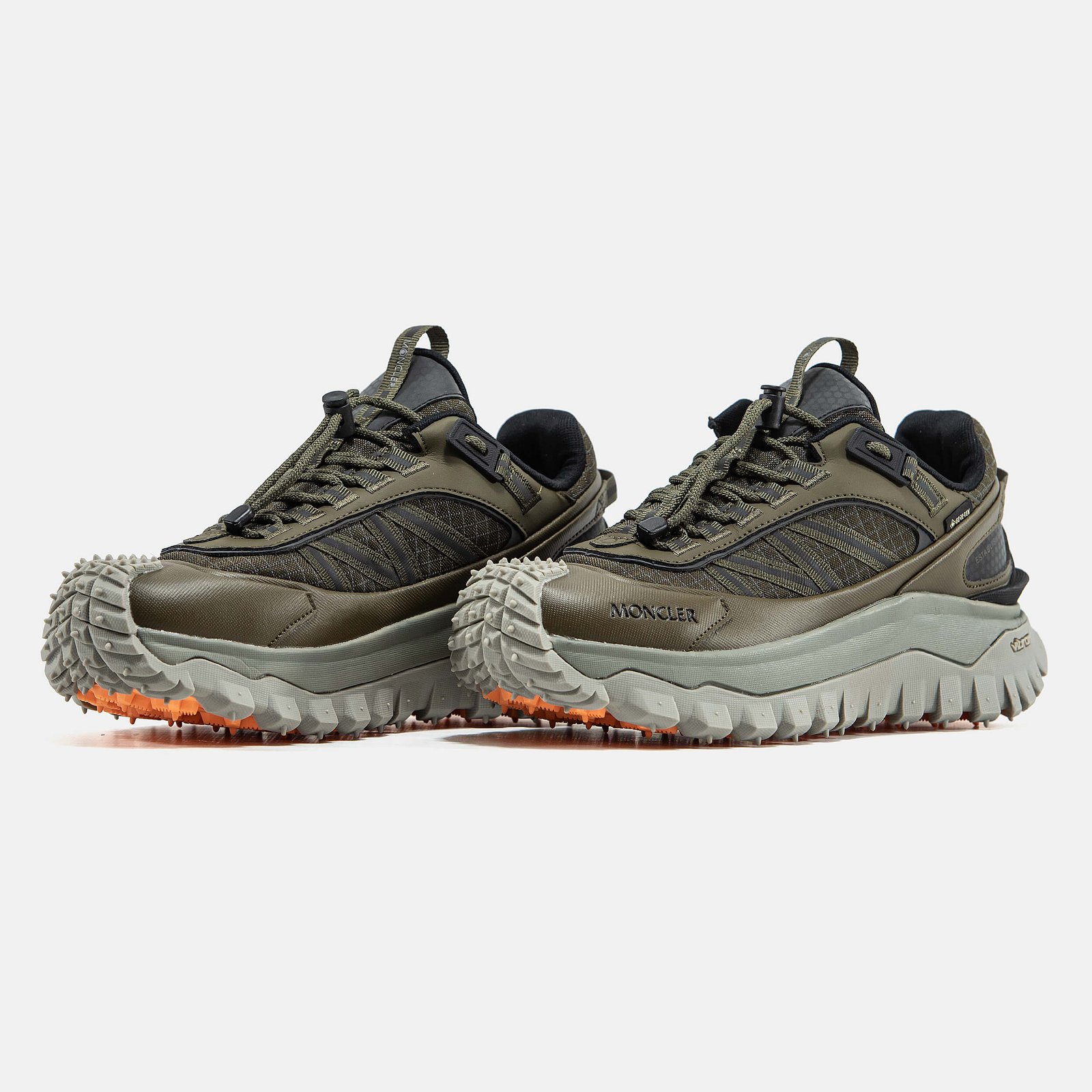 Кроссовки Moncler Trailgrip Gore-Tex Khaki Green Кроссовки Moncler Trailgrip Gore-Tex Khaki Green