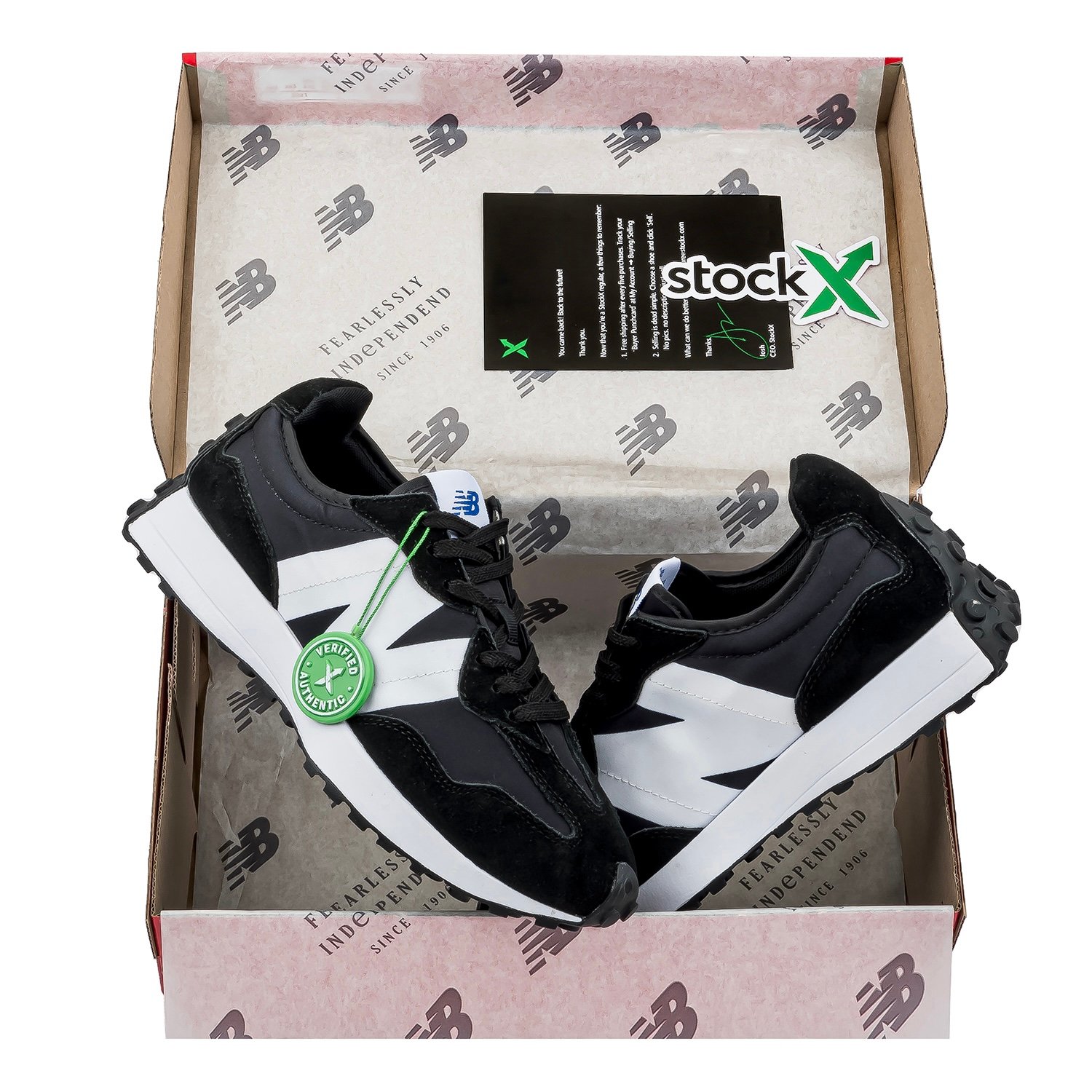 Кроссовки New Balance 327 Black White Кроссовки New Balance 327 Black White