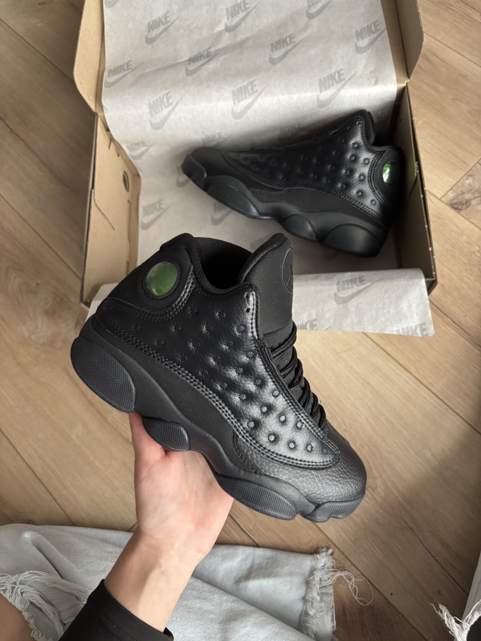 Кроссовки Nike Air Jordan 13 Retro Altitude Total Black