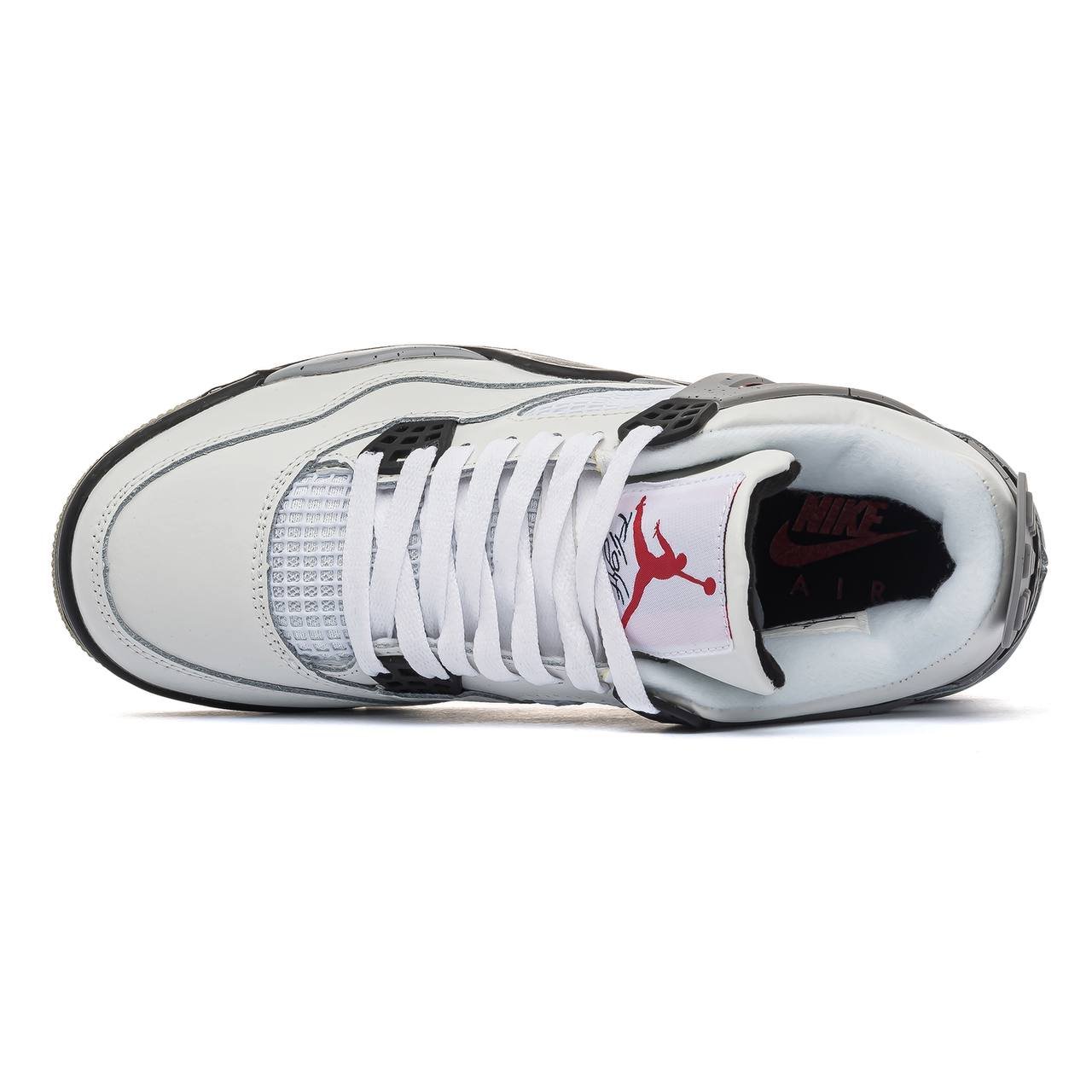 Кроссовки Nike Air Jordan 4 Retro White Cement Кроссовки Nike Air Jordan 4 Retro White Cement