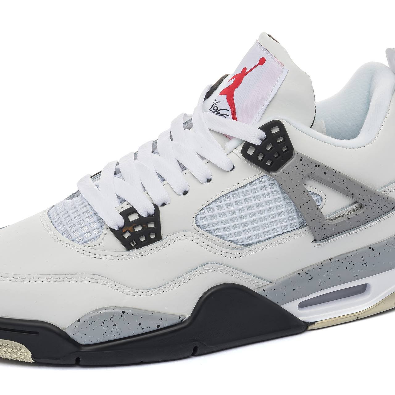 Кроссовки Nike Air Jordan 4 Retro White Cement Кроссовки Nike Air Jordan 4 Retro White Cement