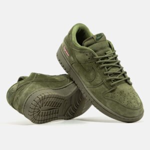 Кроссовки Nike SB Dunk Low x Supreme Olive Green
