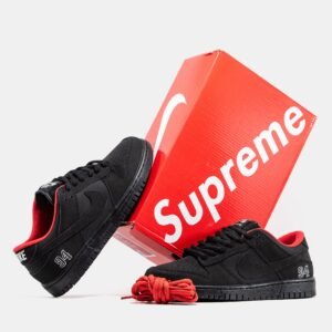 Кроссовки Nike SB Dunk x Supreme 94 Black