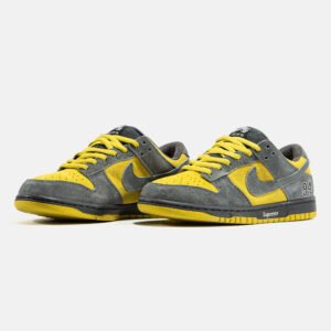 Кроссовки Nike SB Dunk x Supreme 94 Grey Yellow