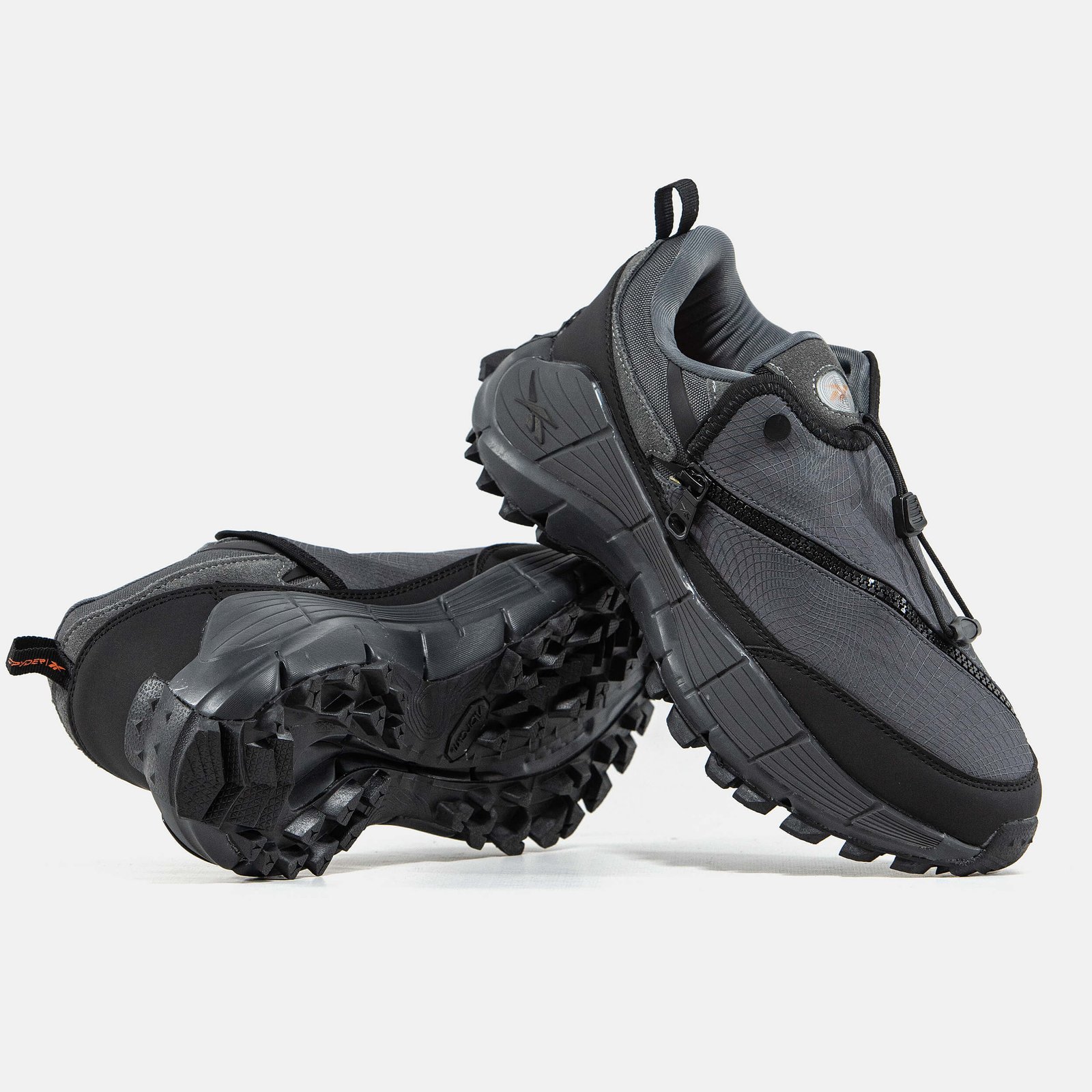 Кроссовки Reebok Zig Kinetica 2.5 Edge x Spyder Grey Black Кроссовки Reebok Zig Kinetica 2.5 Edge x Spyder Grey Black