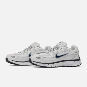 Кроссовки Мужские Nike P-6000 White Blue
