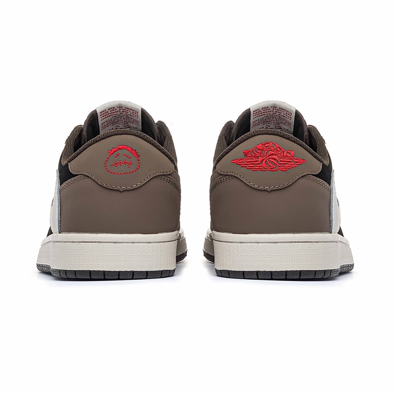 Кроссовки мужские Nike Air Jordan 1 Retro Low Travis Scott Brown Кроссовки мужские Nike Air Jordan 1 Retro Low Travis Scott Brown