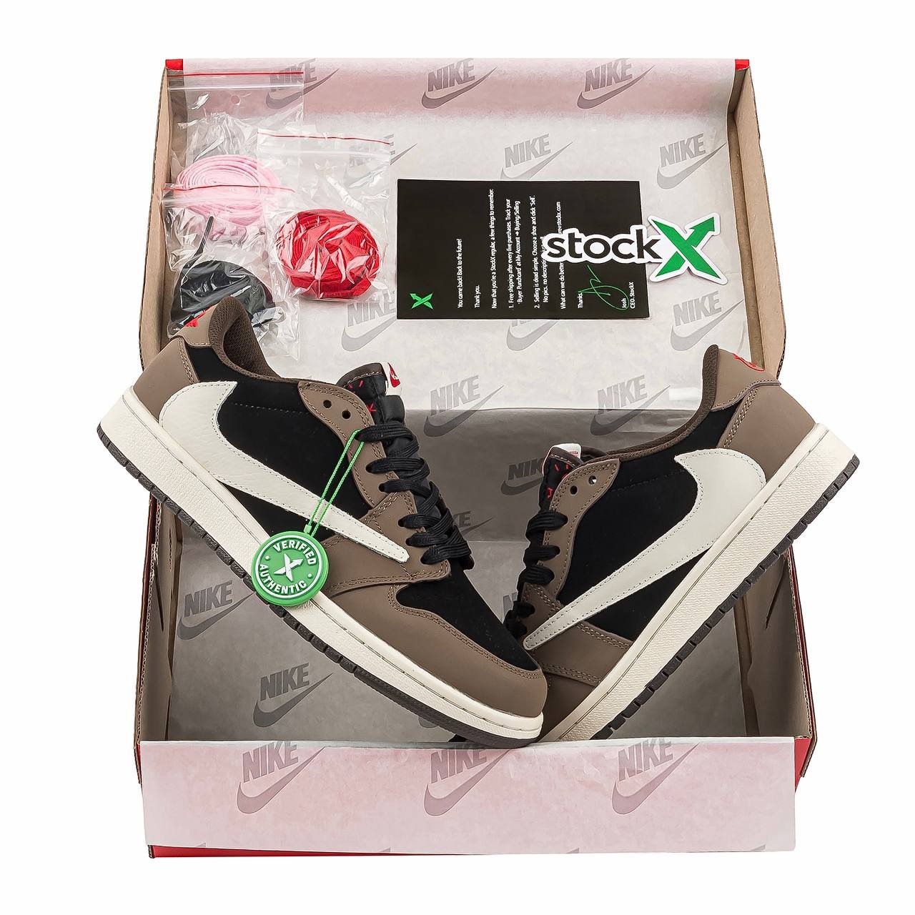 Кроссовки мужские Nike Air Jordan 1 Retro Low Travis Scott Brown Кроссовки мужские Nike Air Jordan 1 Retro Low Travis Scott Brown