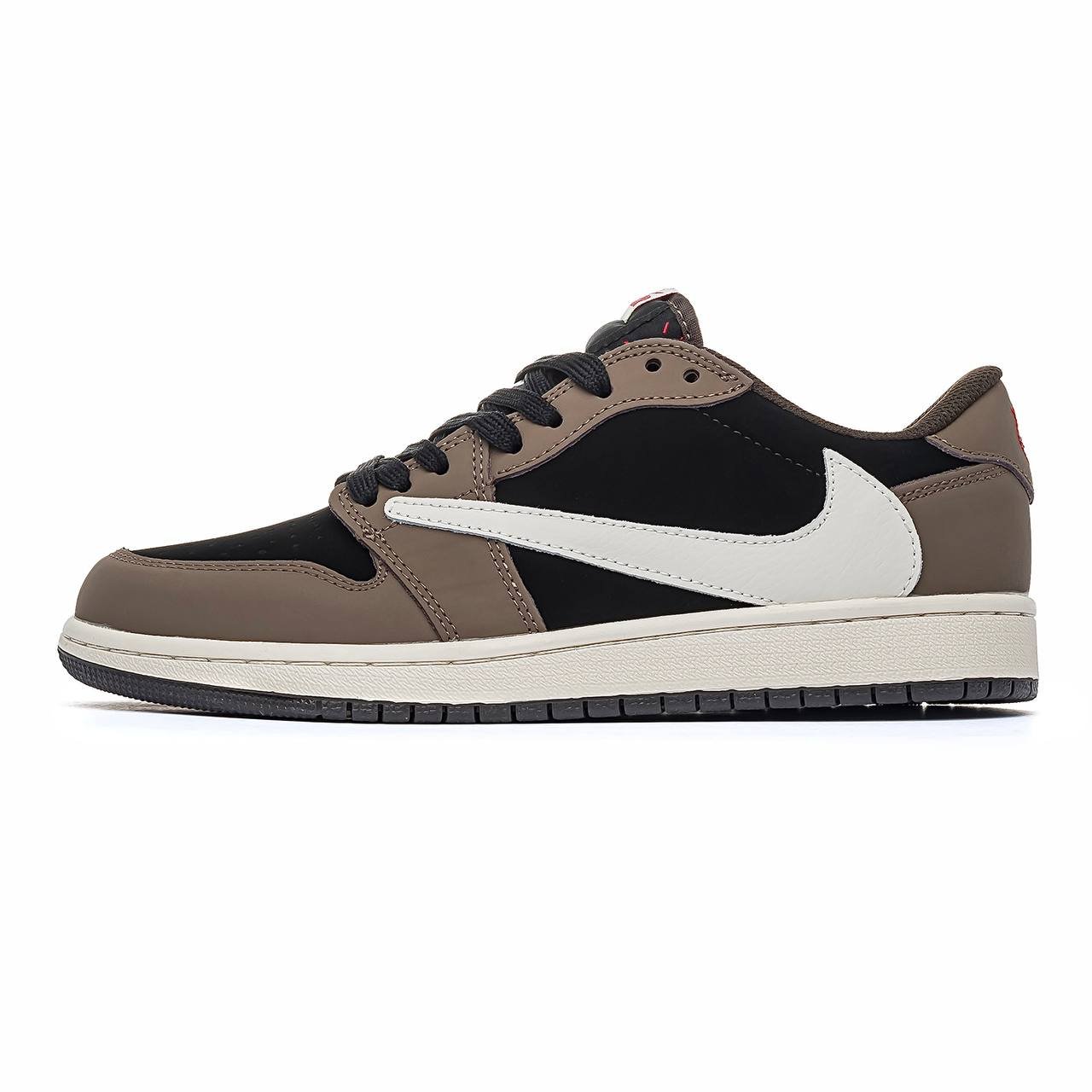 Кроссовки мужские Nike Air Jordan 1 Retro Low Travis Scott Brown Кроссовки мужские Nike Air Jordan 1 Retro Low Travis Scott Brown