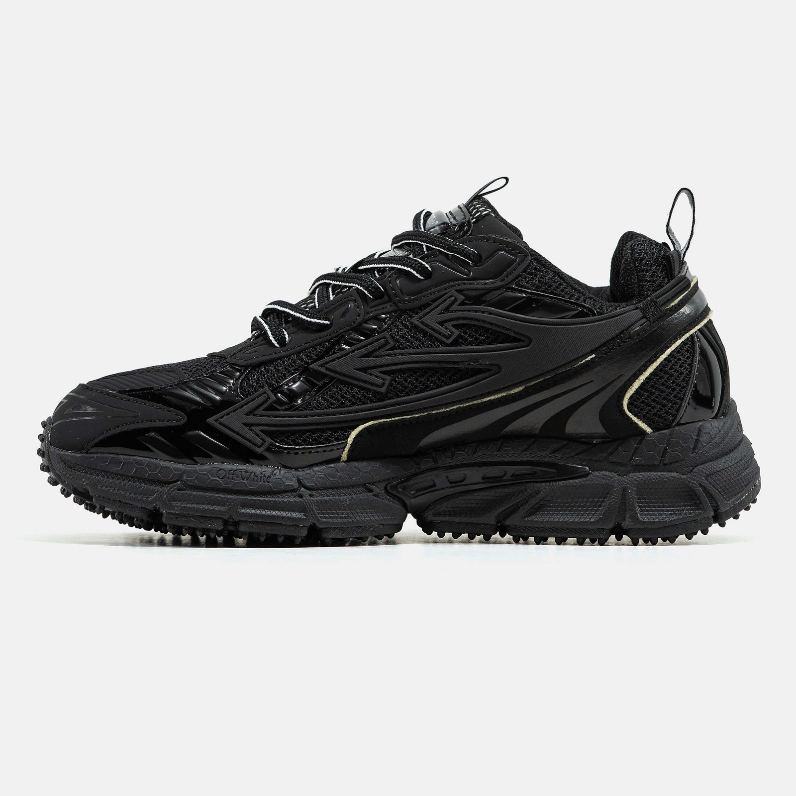 Купить черные мужские кроссовки Off-White Be Right Back Black 39-45