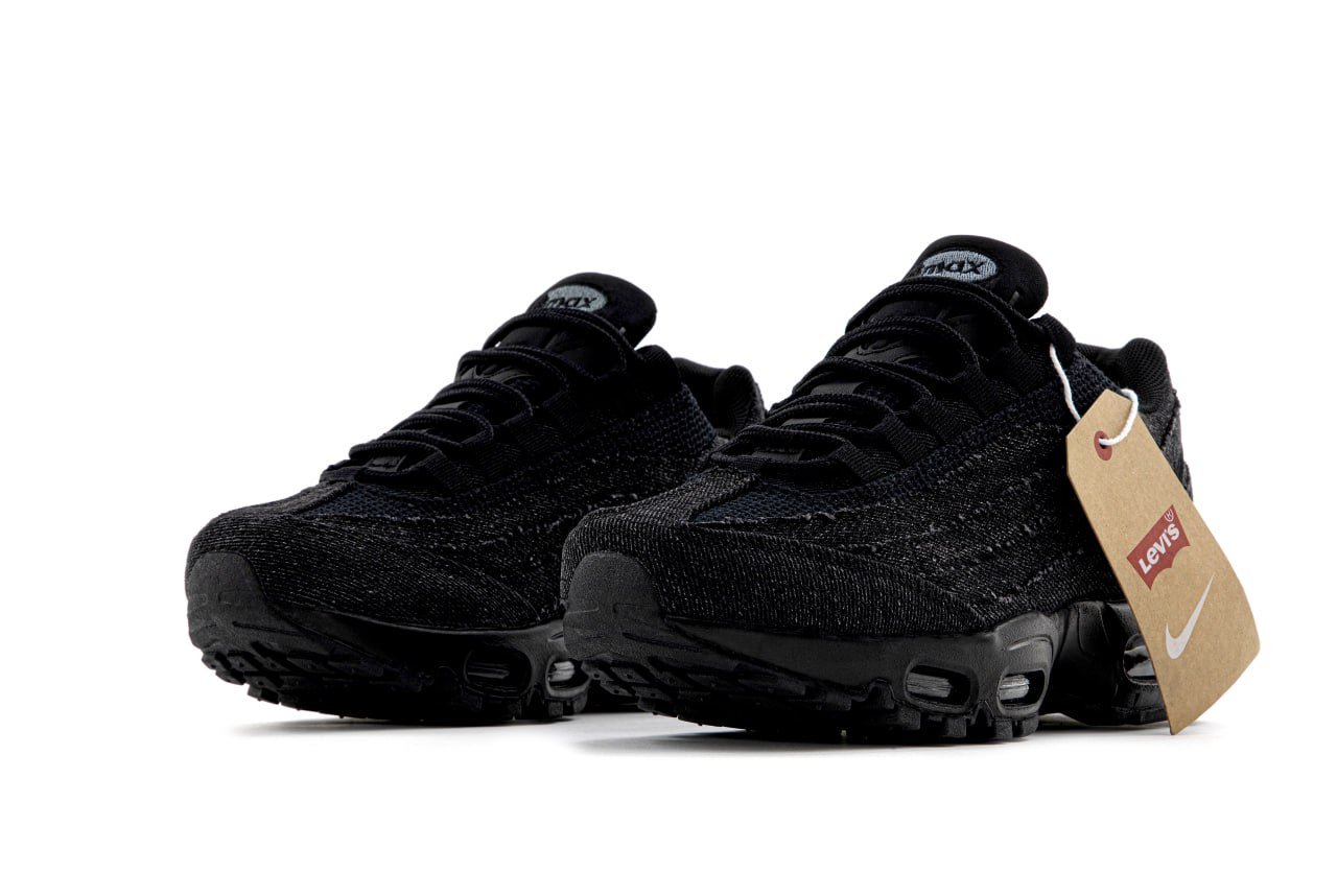 Кроссовки Levis Nike Air Max 95 Black Кроссовки Levis Nike Air Max 95 Black