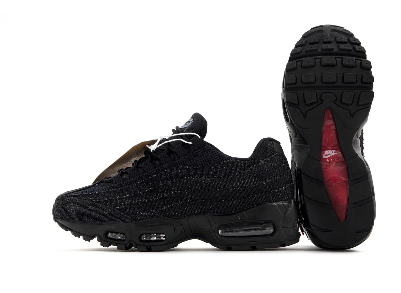Кроссовки Levis Nike Air Max 95 Black Кроссовки Levis Nike Air Max 95 Black