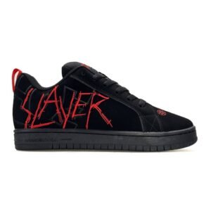 DC x Slayer Court Graffik Black Red