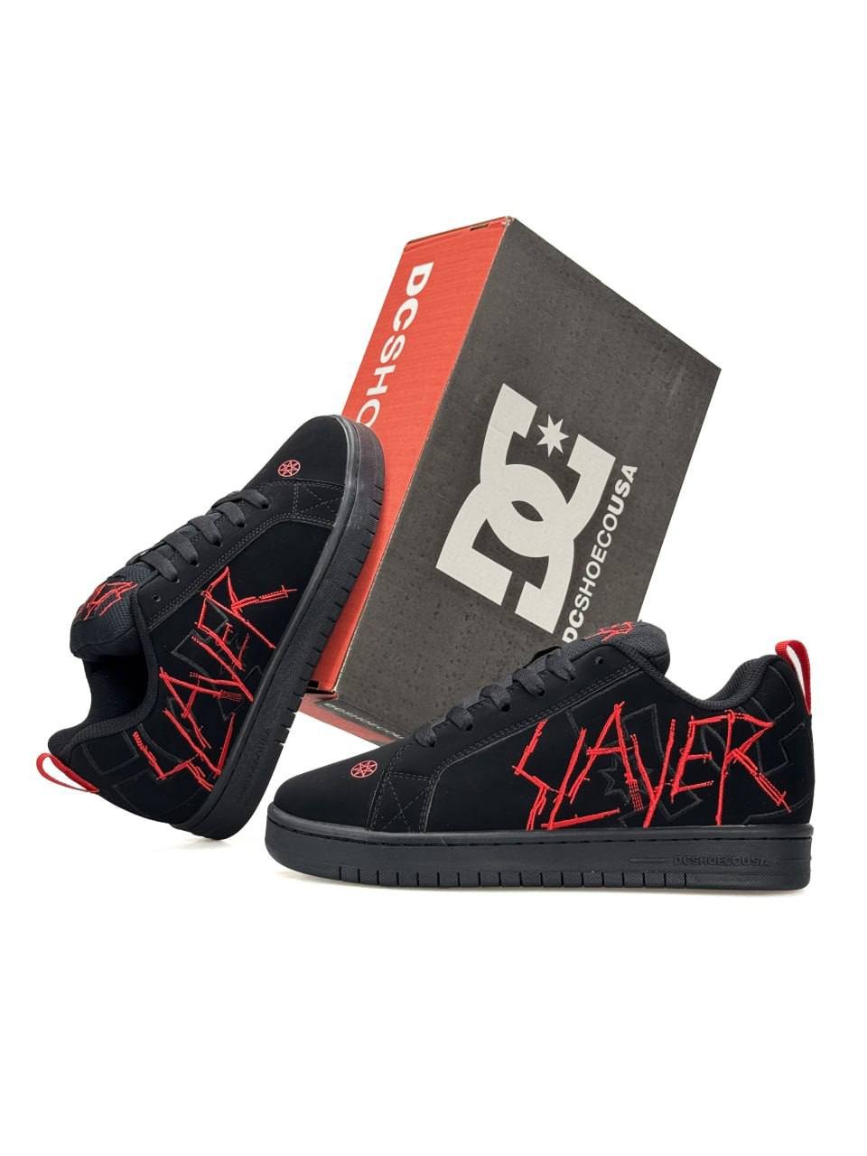 DC x Slayer Court Graffik Black Red DC x Slayer Court Graffik Black Red