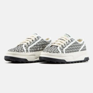 Женские кроссовки Gucci Tennis 1977 GG Monogram Black White