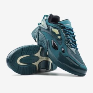 Кроссовки Adidas x Raf Simons Cylon-21 Green Black (Petrol Blue Turquoise)